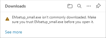 Not Commonly Downloaded